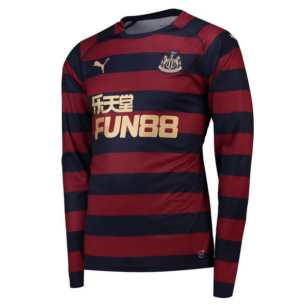 Camiseta Newcastle United Replica Segunda Ropa Manga Larga 2018/19 Rojo